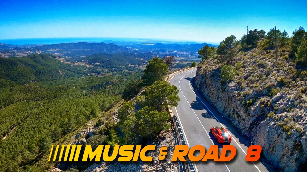 Road trip songs [ Mix/Trance Music] | Scenic drive Spain 4K | Benidorm | Beautiful View | Drive |
