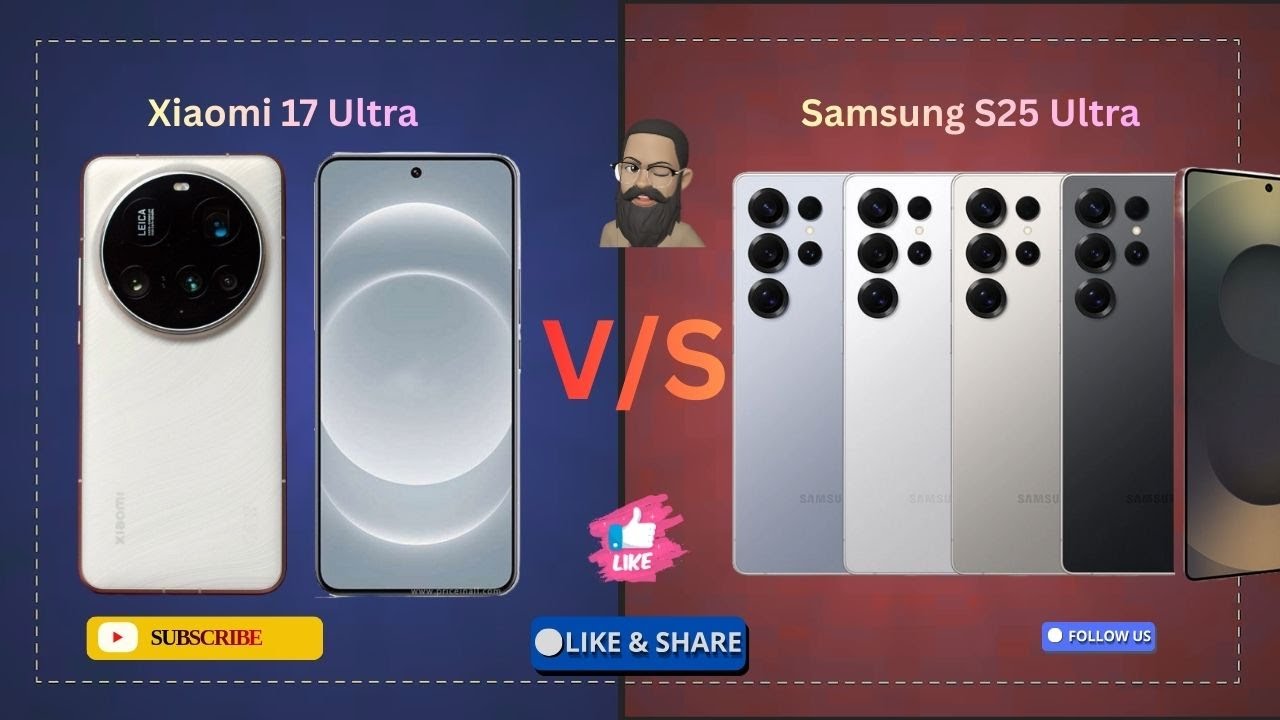 Samsung S25 Ultra vs Xiaomi 17 Ultra | Ultimate Flagship Comparison  | Camera, Performance  Battery