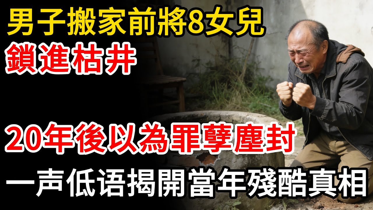 男子搬家前將8歲女兒鎖進枯井，20年後以為罪孽已經是塵封往事無人知，卻被一聲低語揭開當年殘酷真相...