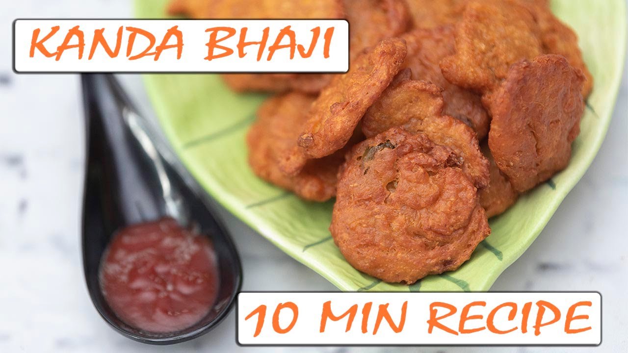 unique kanda bhaji in five minutes | onion pakoda | onion bhaji | kanda bhaji