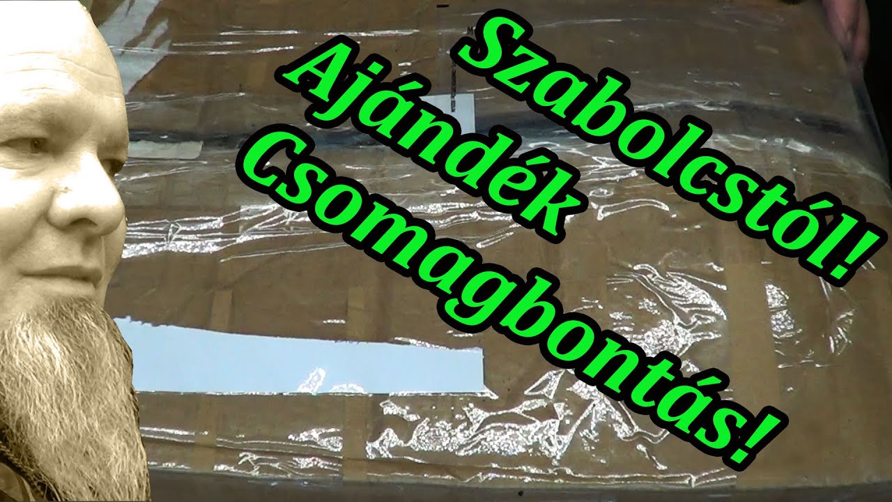 Szabolcstól ajándék csomag - bontsuk ki!