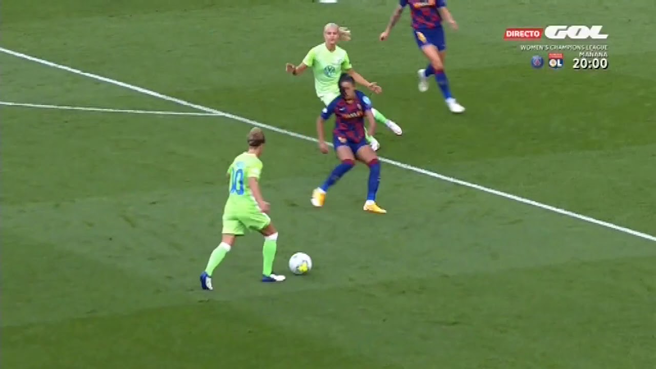 VfL Wolfsburg vs FC Barcelona Femeni. UWCL  Women's Champions League 2020.SemiFinal. #FcbFemeni#Uwcl