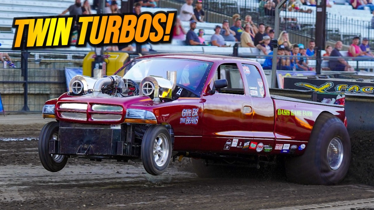 This 2WD Truck Tried to Flip Itself | Insane Wheelies at the Pull!