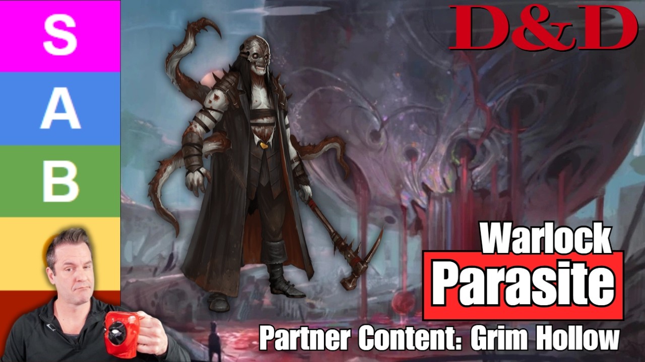 D&D 5.5: New Parasite Warlock Subclass - Grim Hollow - Partner Content