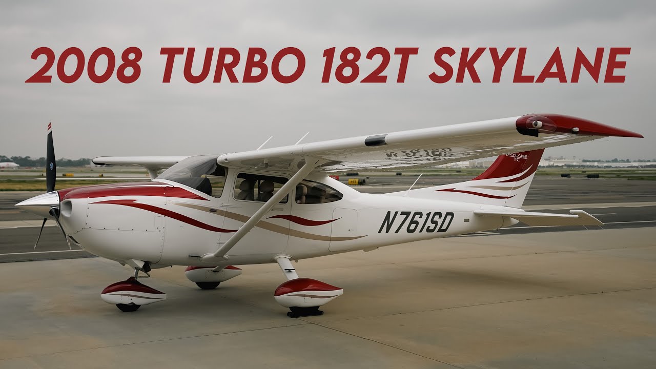 Продаётся самолёт Cessna Turbo 182T 2008 года: рейс в аэропорт Фло
