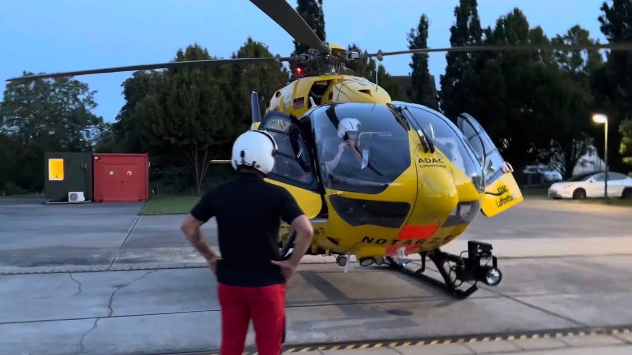 Christoph 77 take off for a rescue mission
