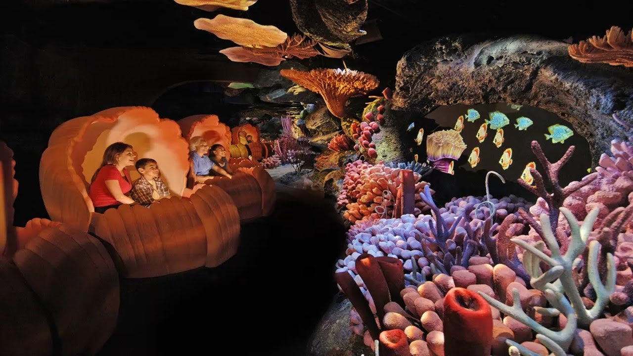 The seas with Nemo & Friends full ride WDW EPCOT 2022