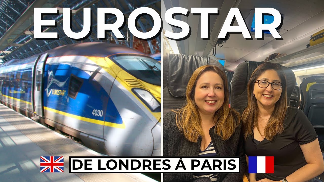 Eurostar: Como ir de Londres a Paris de trem | Vlog de viagem