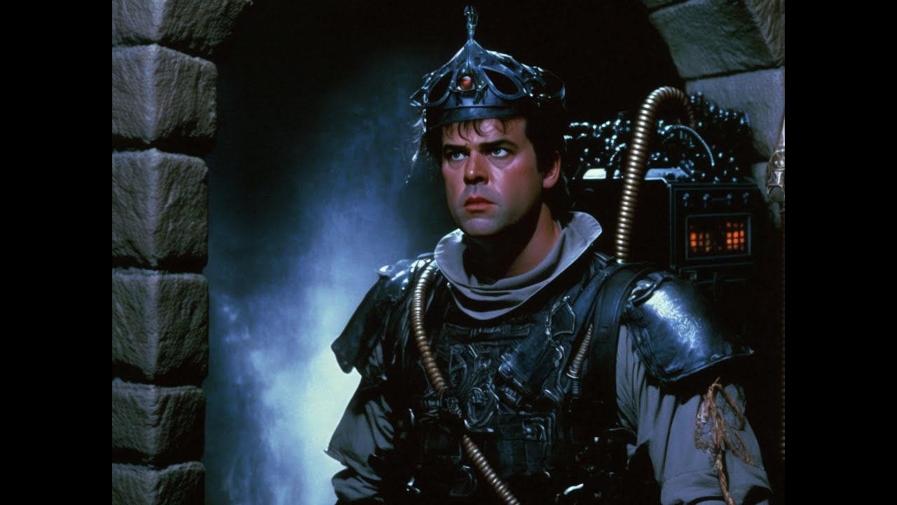 Ghostbusters as a Dark 80's Fantasy