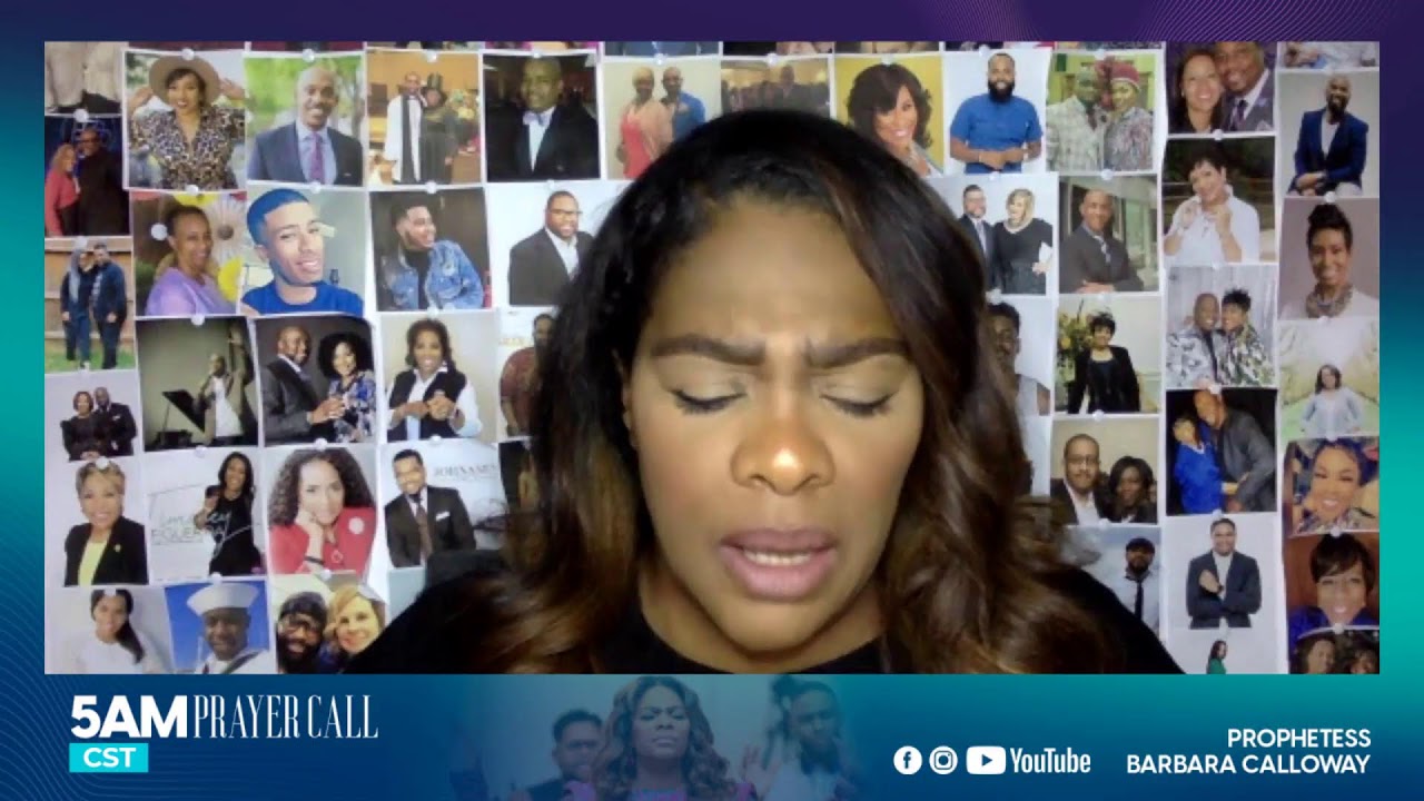 The Process of Sanctification | 5AM Prayer with Prophetess Barbara Calloway