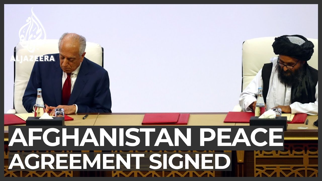 Afghanistan's Taliban, US sign agreement aimed at ending war