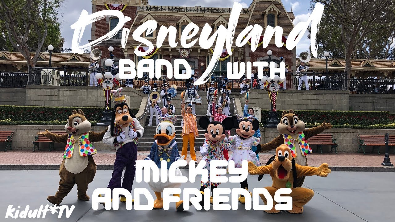 Disneyland band, Dapper Dans, and Mickey and Friends / Get your ears on celebration 2019