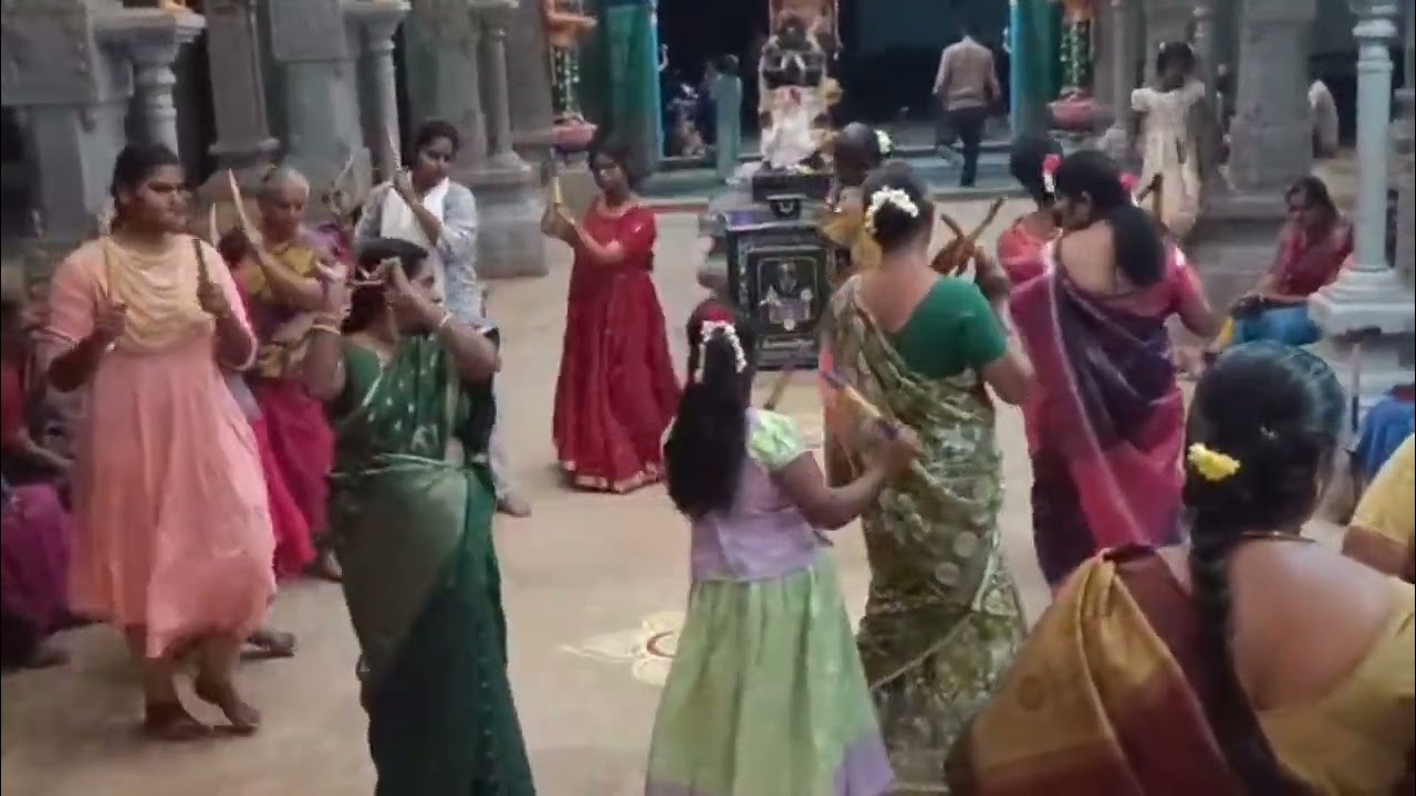 பல்லாண்டு பல்லாண்டு பாடுங்கடி பாடல் கோலாட்டம் ஸ்ரீரங்கபுரம்💚💚💚