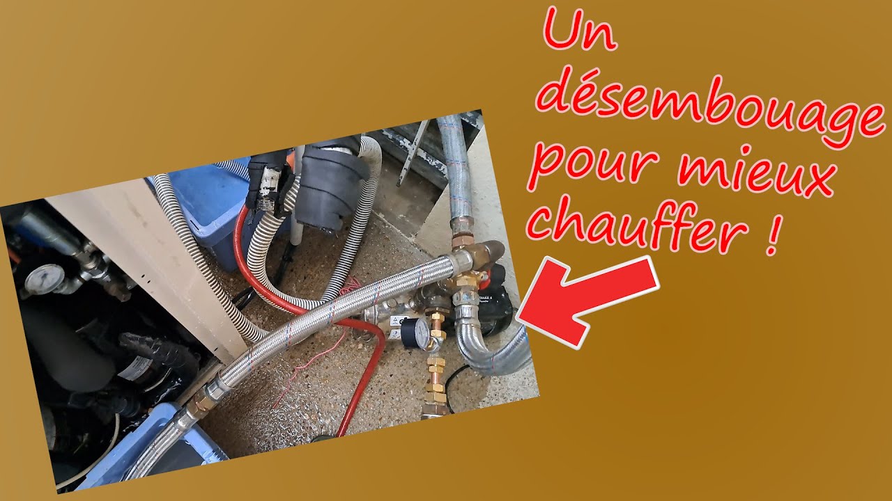 COMMENT DÉSEMBOUER UN ÉCHANGEUR DE POMPE À CHALEUR AIR-EAU ? (# Climatisation-9)