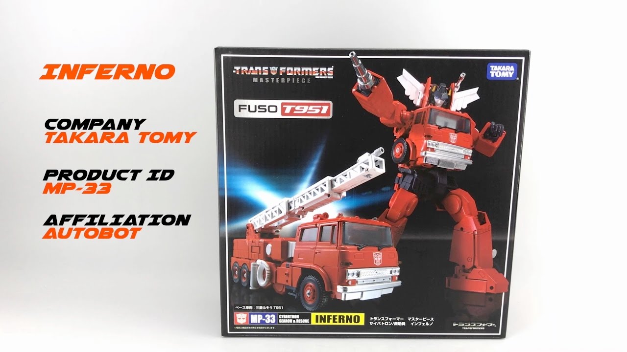 Transformers Masterpriece MP-33 Inferno Review // P4L Reviews