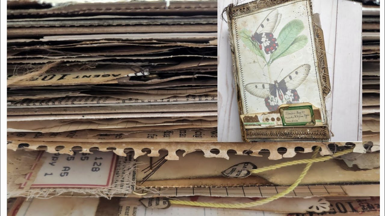 Amazing Nature Junk Journal Flip Through.