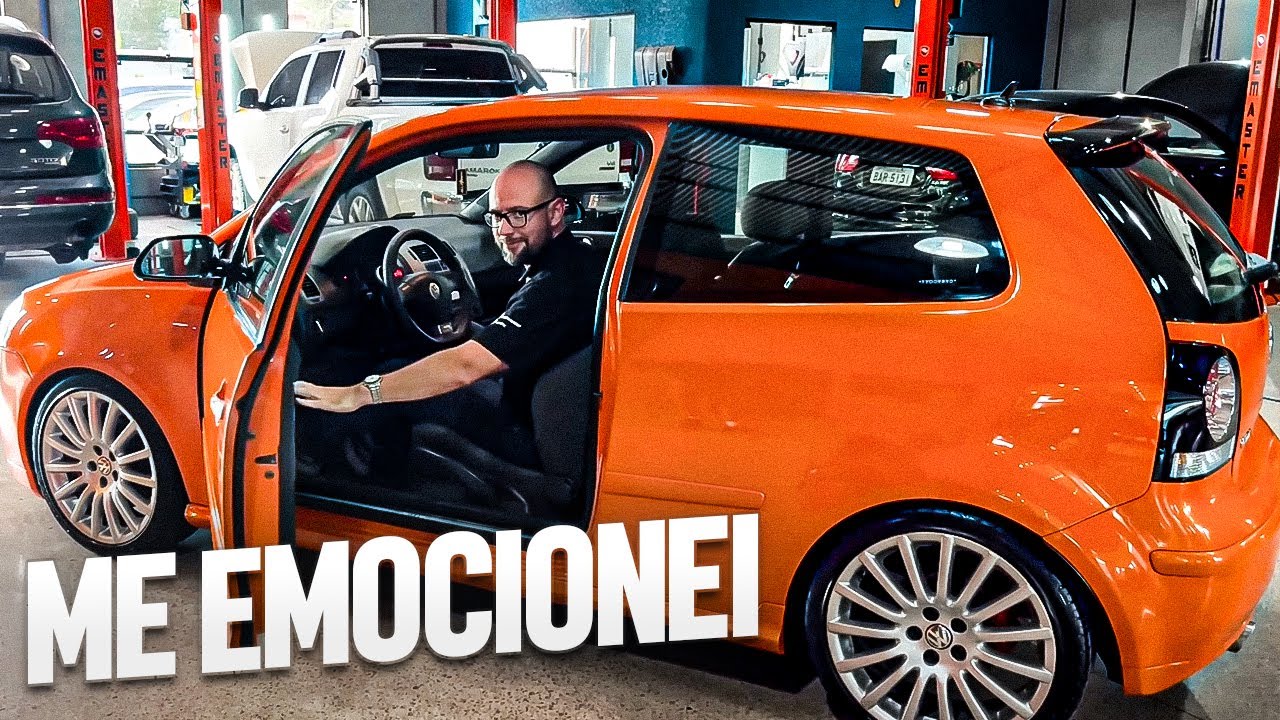 POLO GTI LARANJA: A JOIA RARA DA VOLKSWAGEN NO BRASIL!