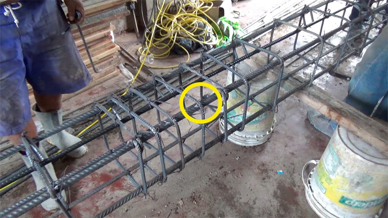 #02 Como fabricar columnas para cuatro pisos fierro 5/8