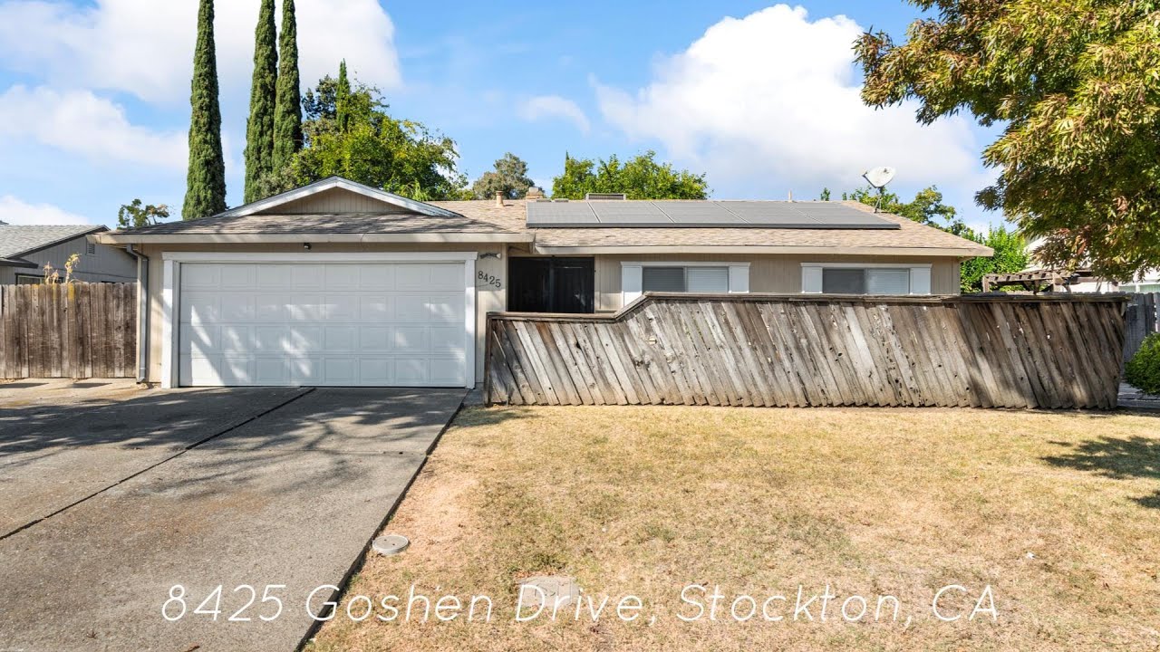 Take a Tour of 8425 Goshen Drive, Stockton - Must See!