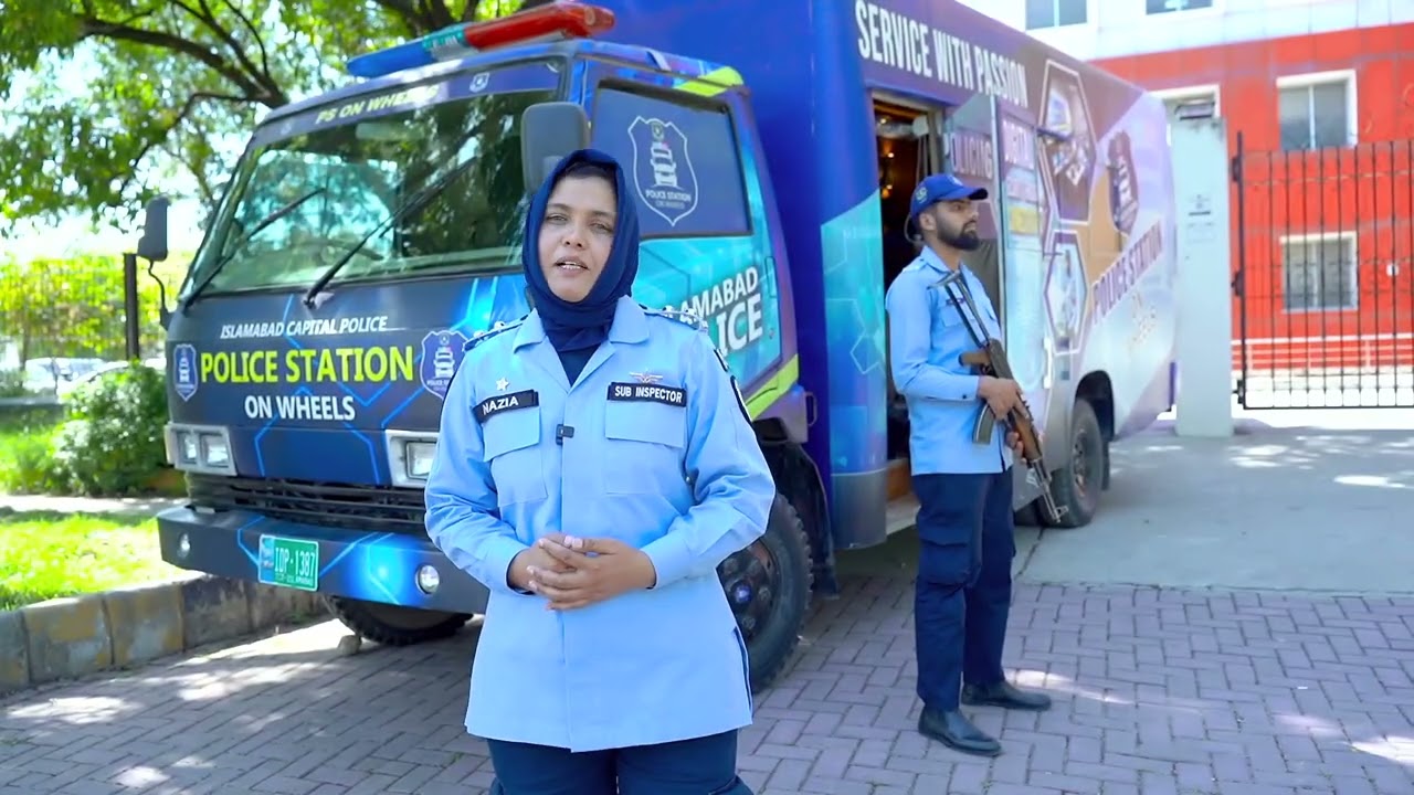 Police Station on Wheels &ndash; Bringing Essential Services to Your Doorstep | Islamabad Police