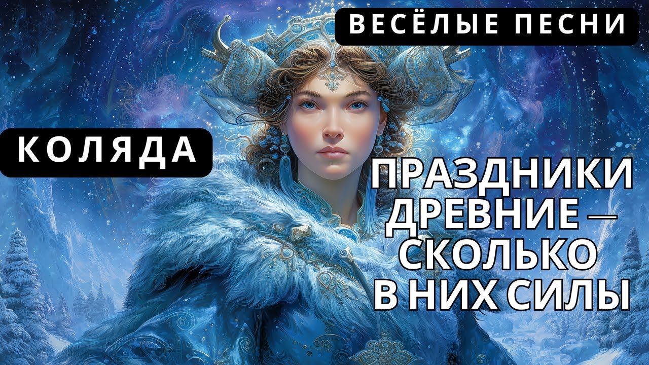 Праздник Коляда 🌞Песня-поздравление 🔥Колядки 2025 |  Марина Царь Волкова 🔔  Весёлые Озорные Песни
