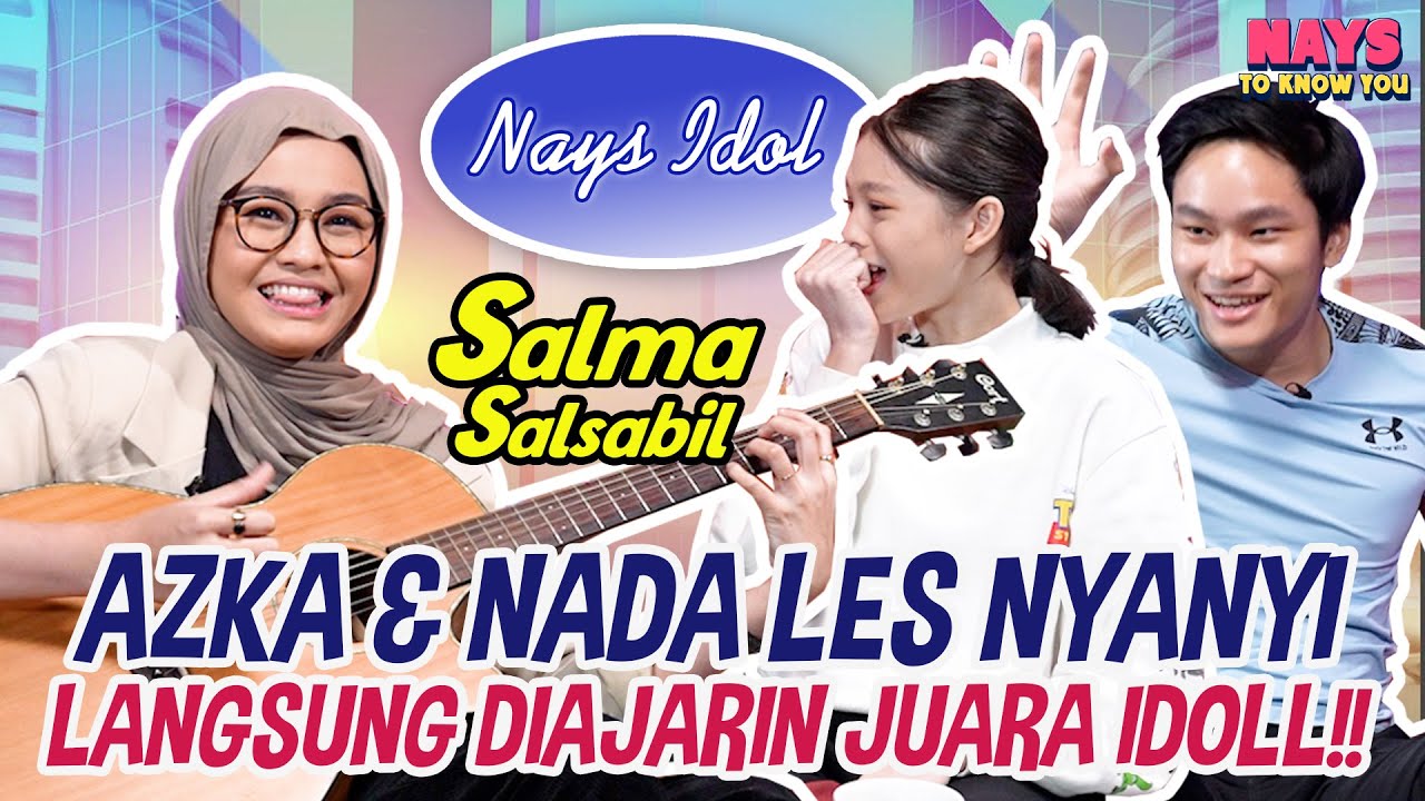 SALMA SALSABIL AJARIN NADA NYANYI! NEXT IKUTAN IDOL? -Azka Corbuzier-