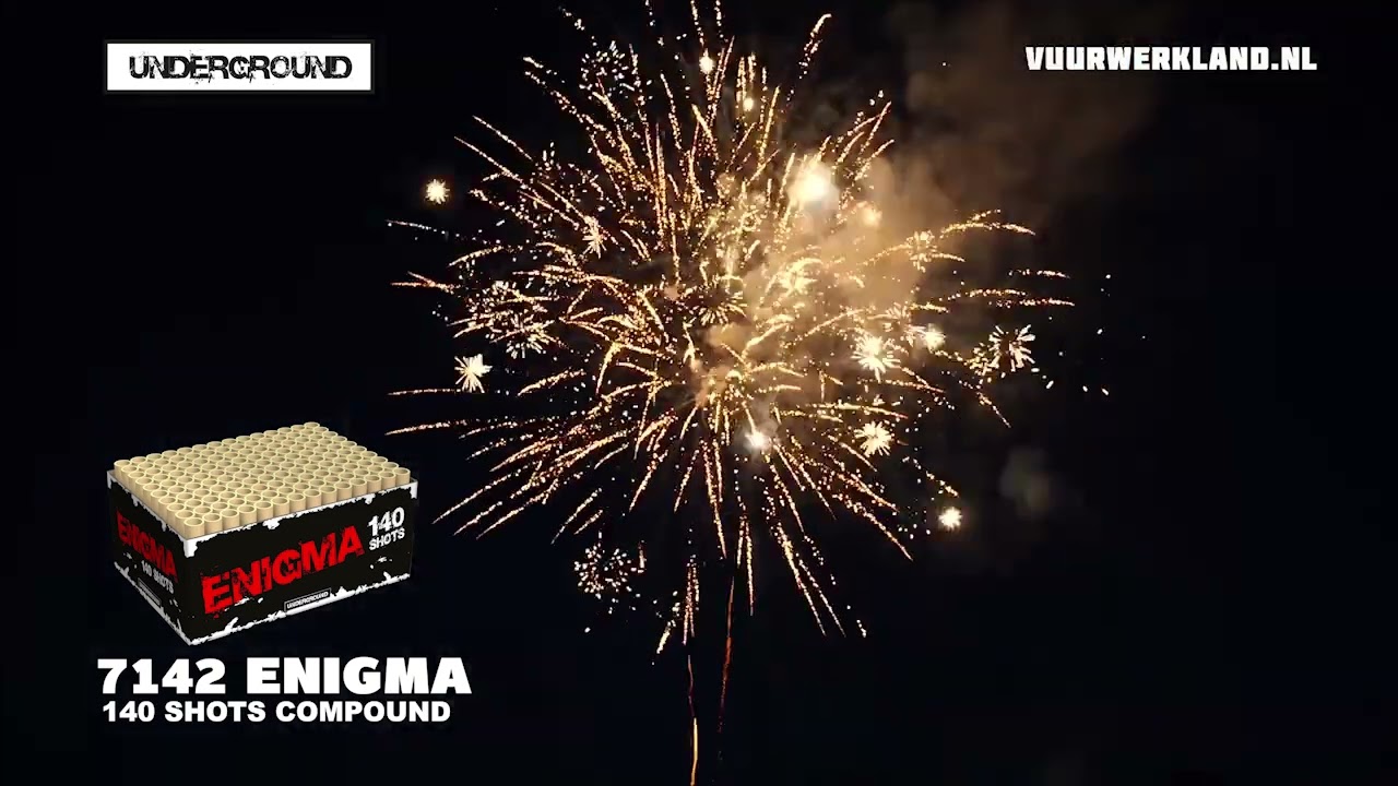 Enigma 140 shots Compound | Bunte Vuurwerk Hengelo (o)