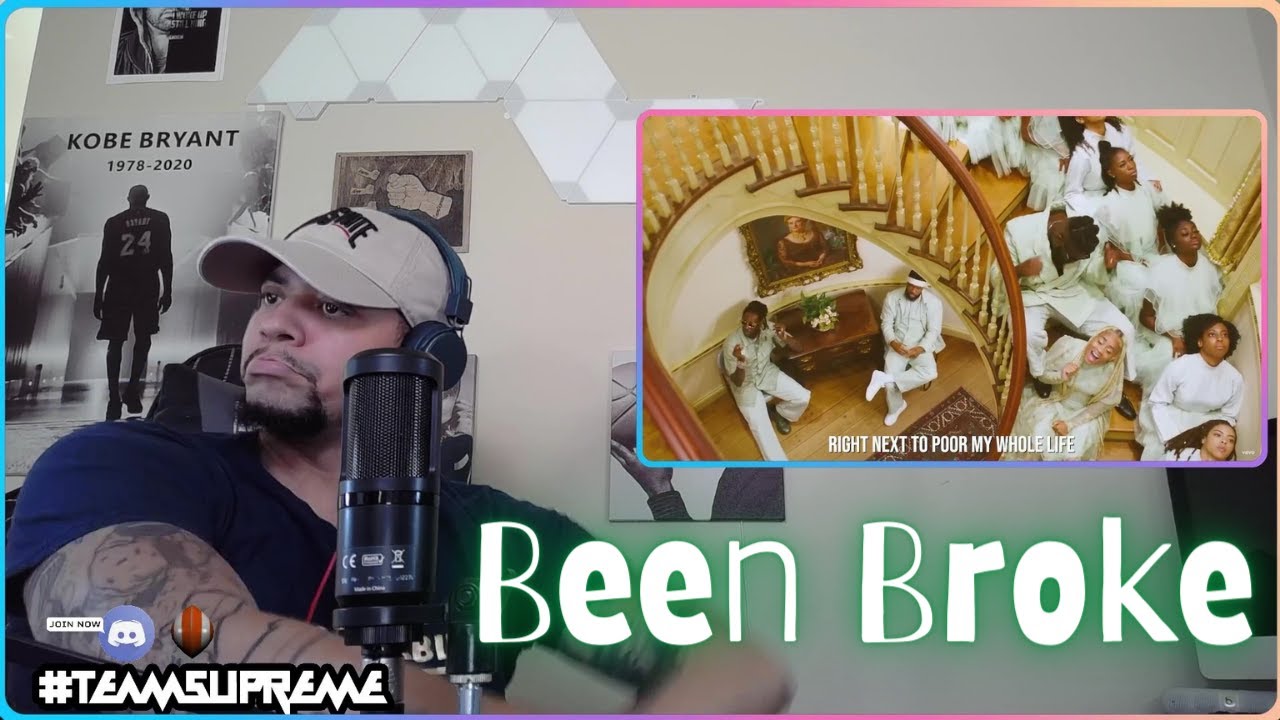 HERE LIZARD LIZARD LIZARD!! Tobe Nwigwe ft Fat, 2Chainz, Chamillionaire - Been Broke (LIVE REACTION)