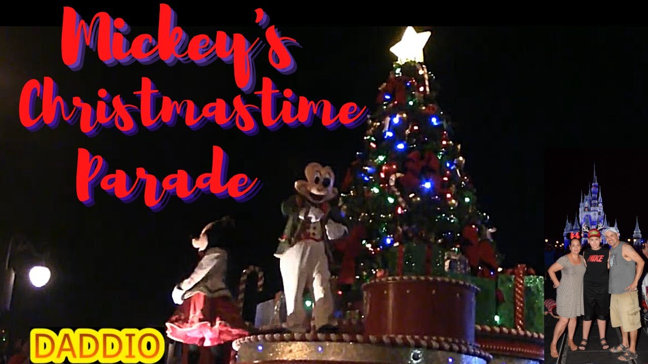 Mickey's Once Upon A Christmastime Parade!!! #mvmcp #disney