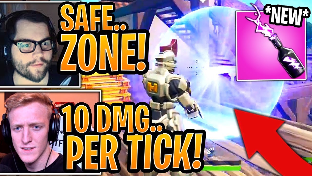 Streamers First Time Using the *NEW* Storm Flip Grenade! - Fortnite Best and Funny Moments