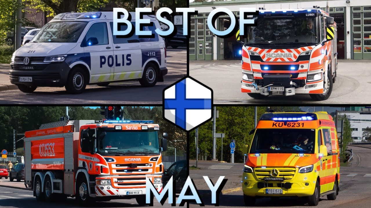 [BEST OF MAY!!] Finnish Emergency Services Responding!!