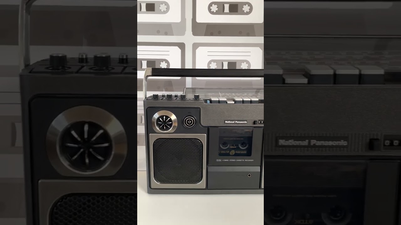 National Panasonic RS 4300 playing Phil Collins