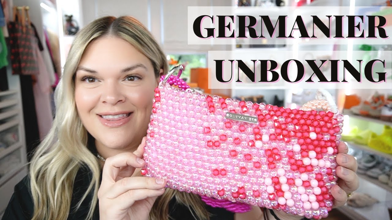 Germanier Beaded Bag Unboxing | Sustainable Luxury Fashion | Rachel Went Shopping