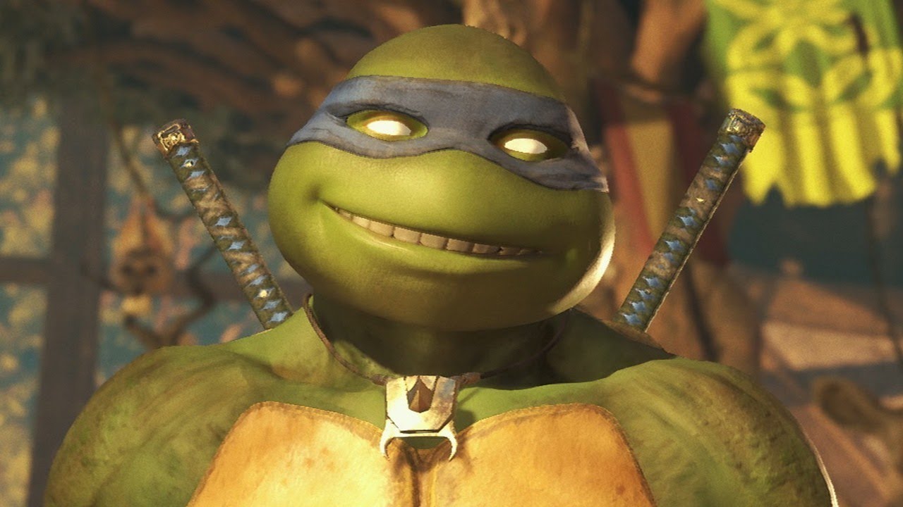 Watch This Incredibly Close Teenage Mutant Ninja Turtle Mirror Match in Injustice 2 - IGN Plays Live