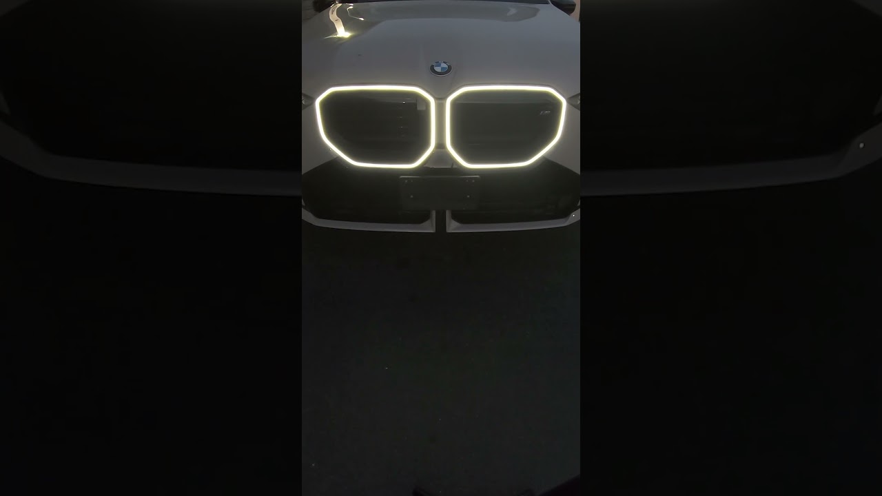 BMW X3 G45 Iconic Glow - On Setting #bmw #auto #automobile #bmwx3 #headlights #shorts #G3 #IG