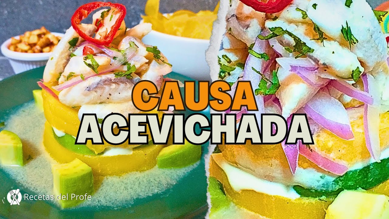 ¿Cómo preparar la MEJOR Causa Acevichada? Aquí nuestra receta SECRETA | Recetas del Profe