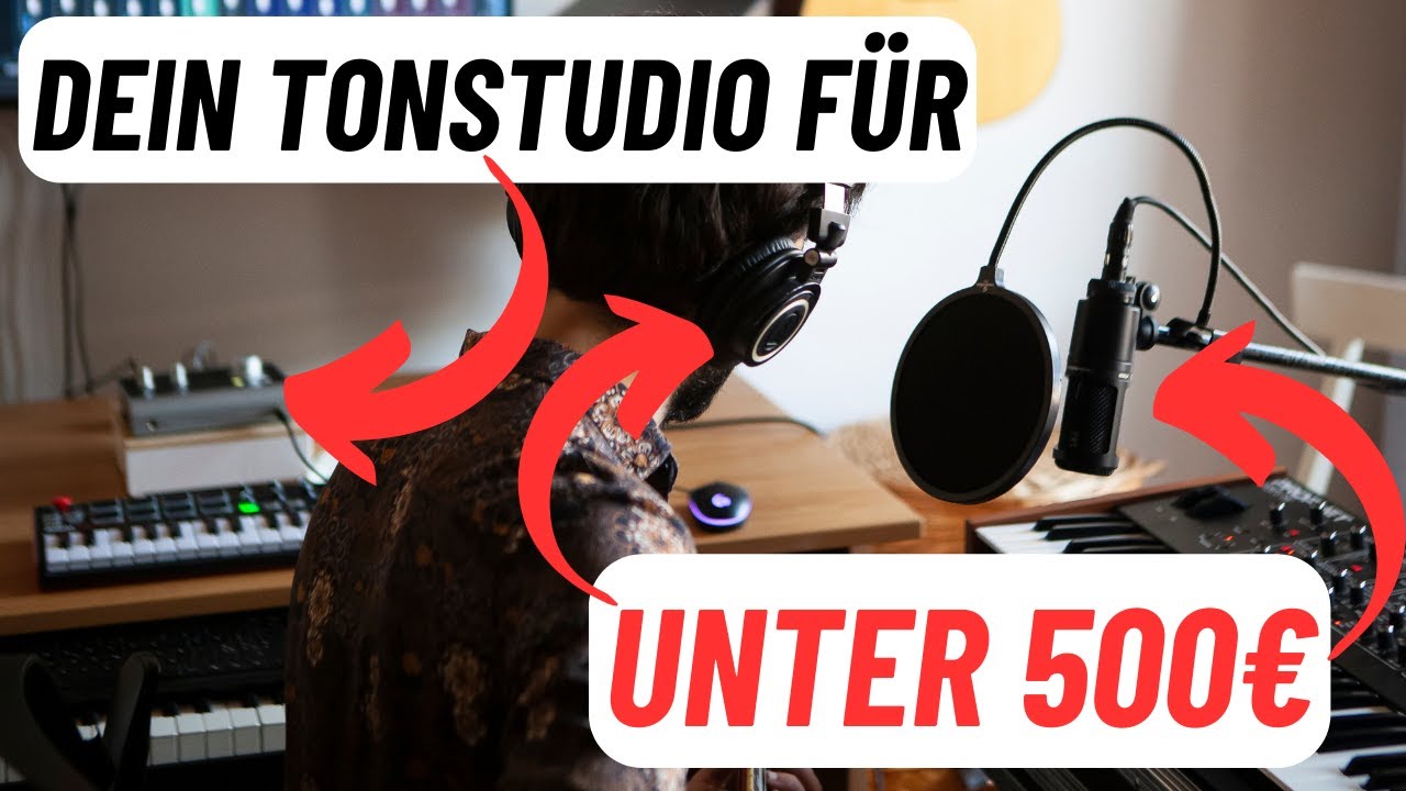 Komplette Homestudio Einrichtung für unter 500€?!