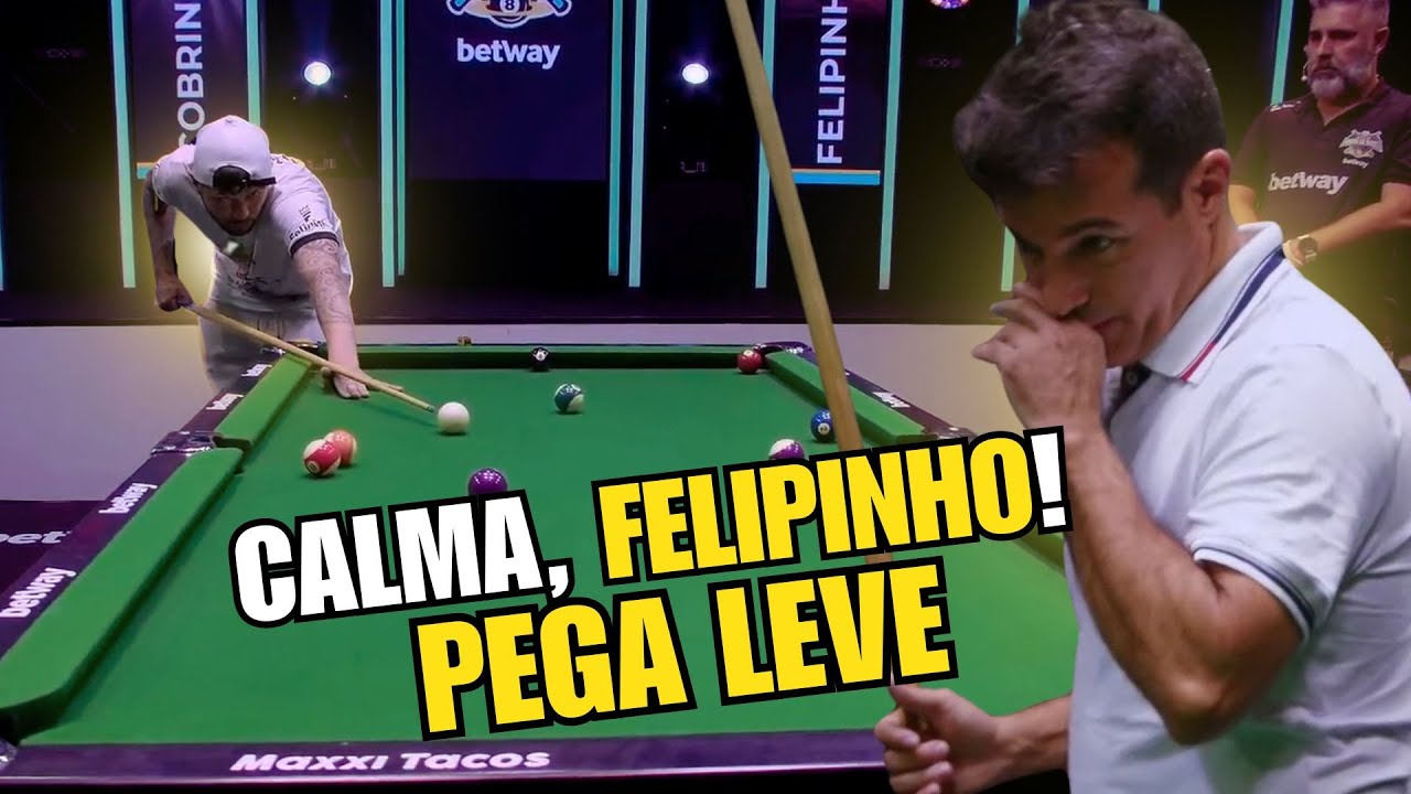 Veja como Felipinho assustou o cobrinha.. 😨
