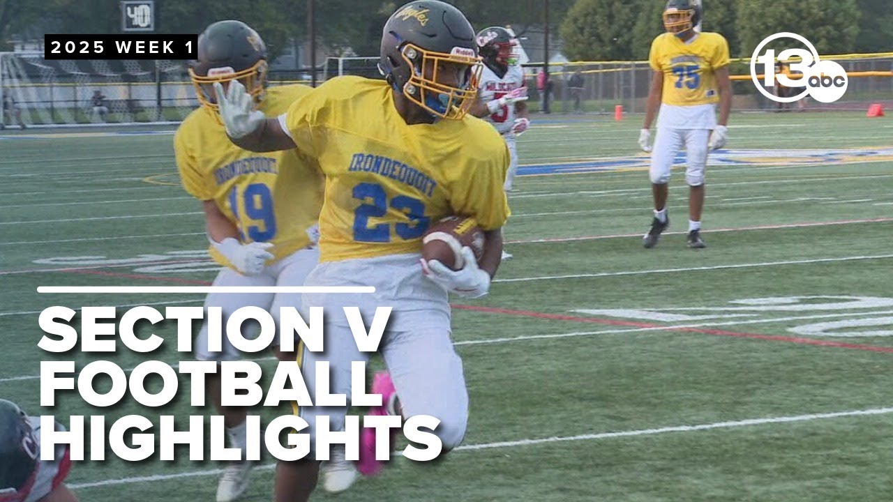 2025 Section V football highlights: Week 1