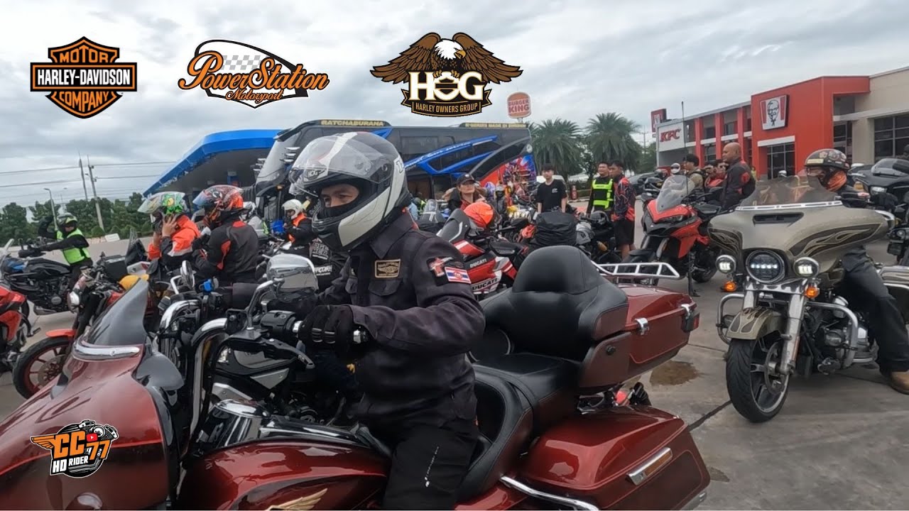 ออกทริปทำบุญกับ Harley พระราม9