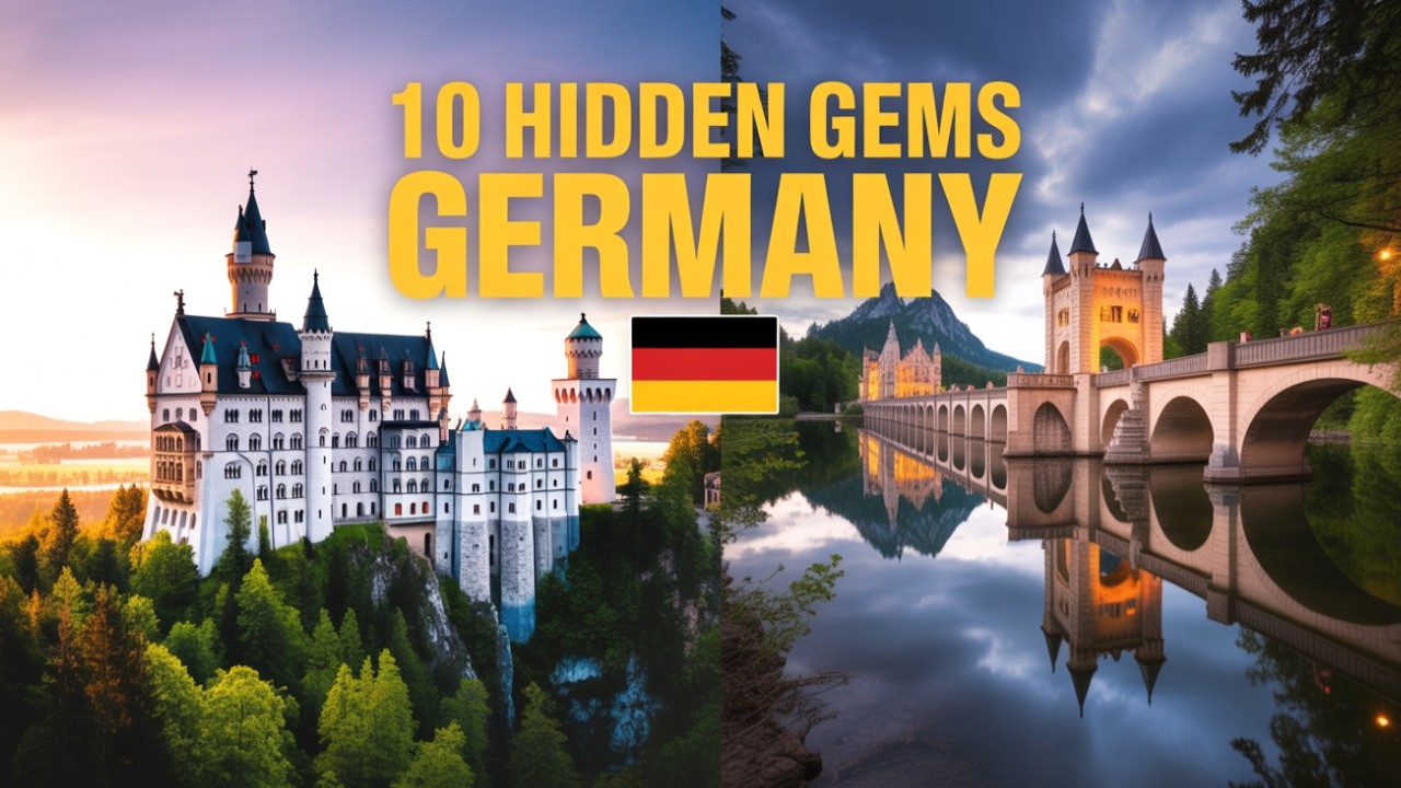 10 скрытых жемчужин Германии, которые стоит посетить! 🇩🇪✨