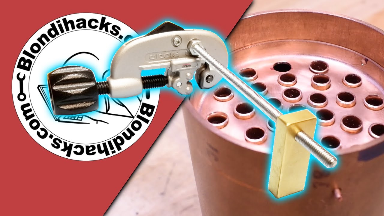 Repeating Tubing Cutter : Making boiler fire tubes | Model Boiler Build, Part 5
