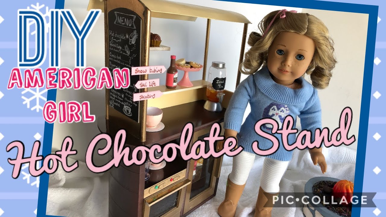 DIY - How to Make - American Girl Hot Chocolate Stand
