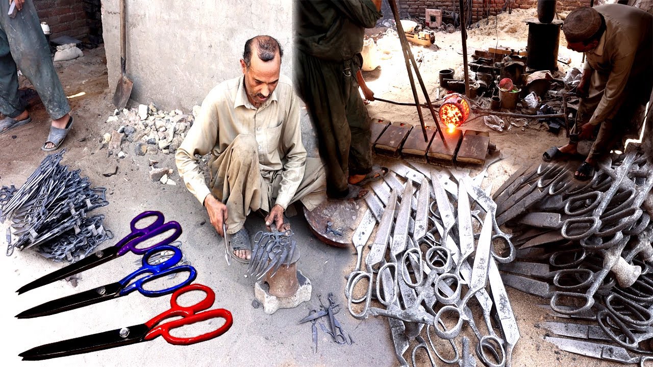 How To Make Quality Fabric Scissors Inside Workshop