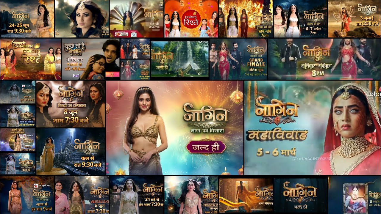 Naagin 1.2.3.4.5.6.7  Special Title cards / All montage channel 