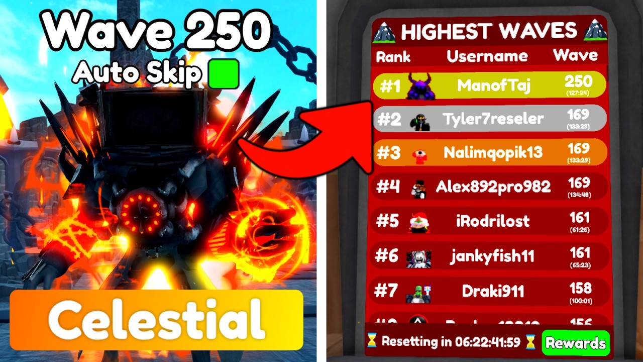 Попадаю в ТАБЛИЦУ ЛИДЕРОВ ENDLESS в Toilet Tower Defense!