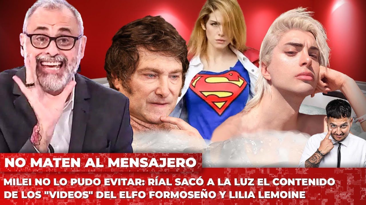 Milei no lo pudo evitar: Rial mostró el contenido de los 