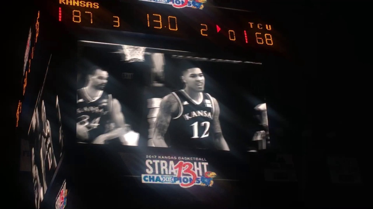 KU 13th Big 12 Championship Video