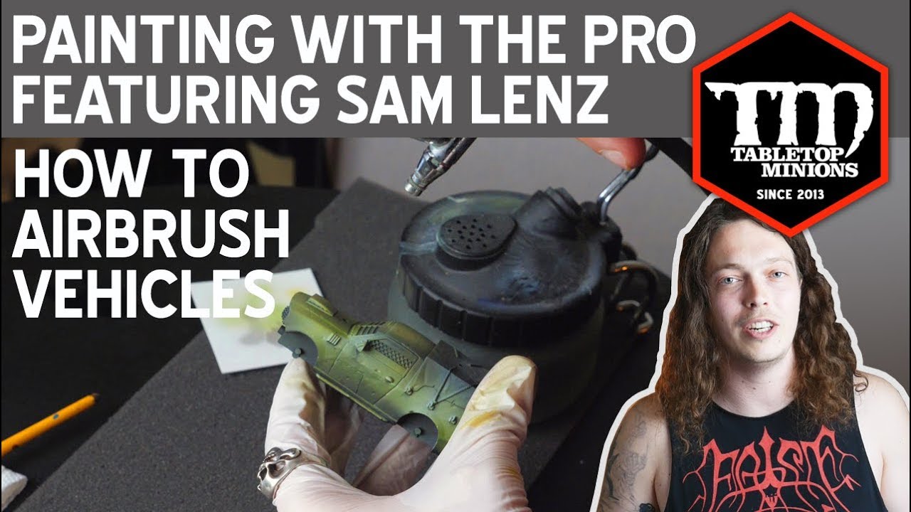 How to Airbrush Vehicles - Painting With the Pro