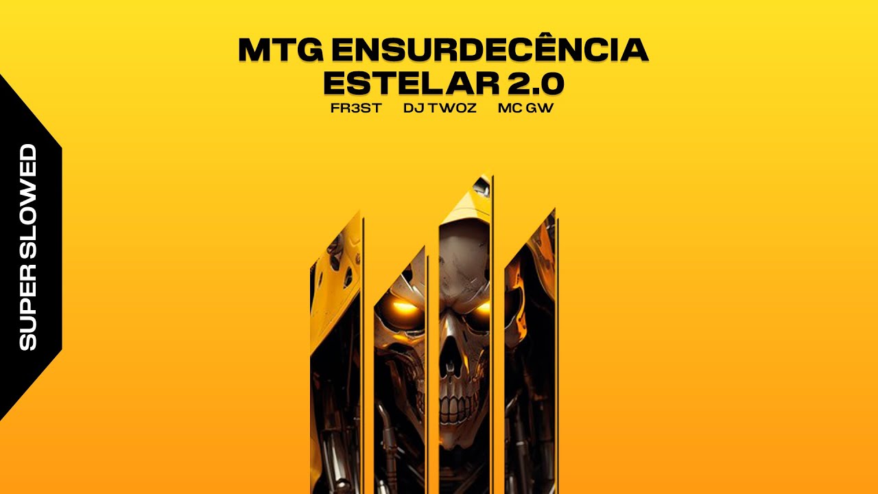 Mtg Ensurdecência Estelar 2.0 - FR3ST, DJ TWOZ E MC GW (SUPER SLOWED)